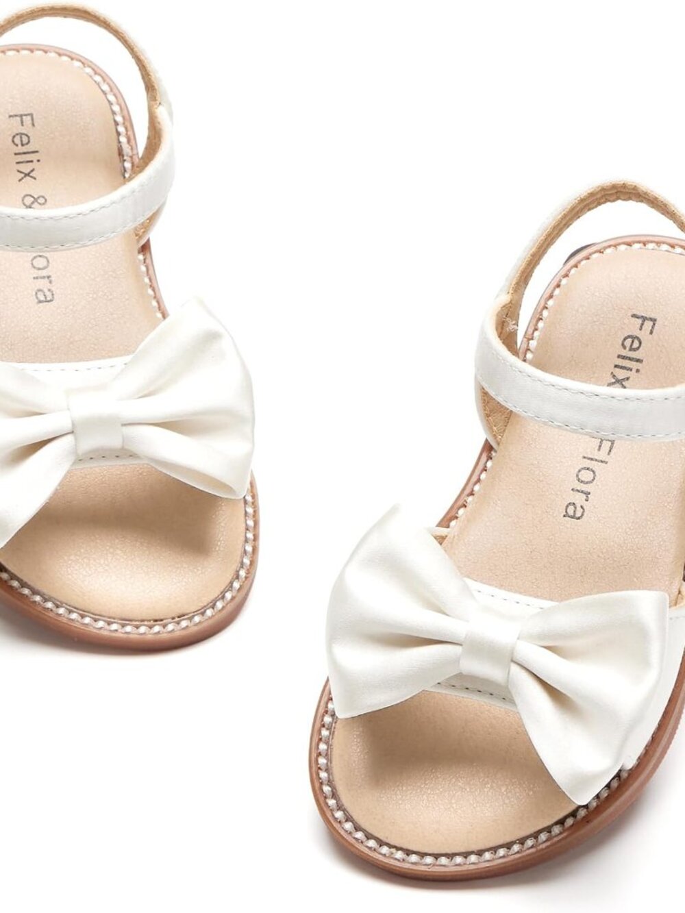 Toddler Girl Sandals - Little Girl Easter Dress Shoes Lightweight Open Toe Beach